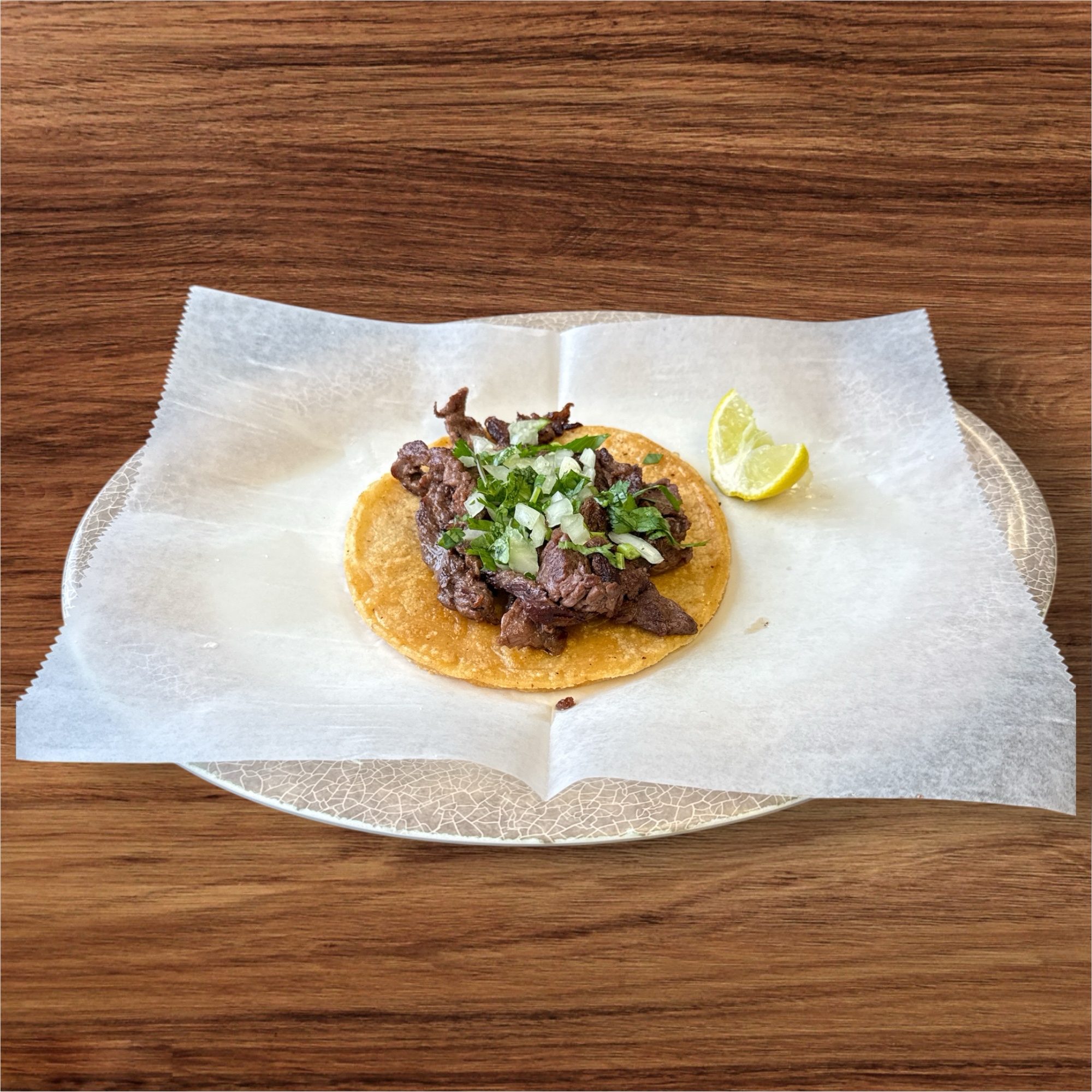 Taco de Arrachera.